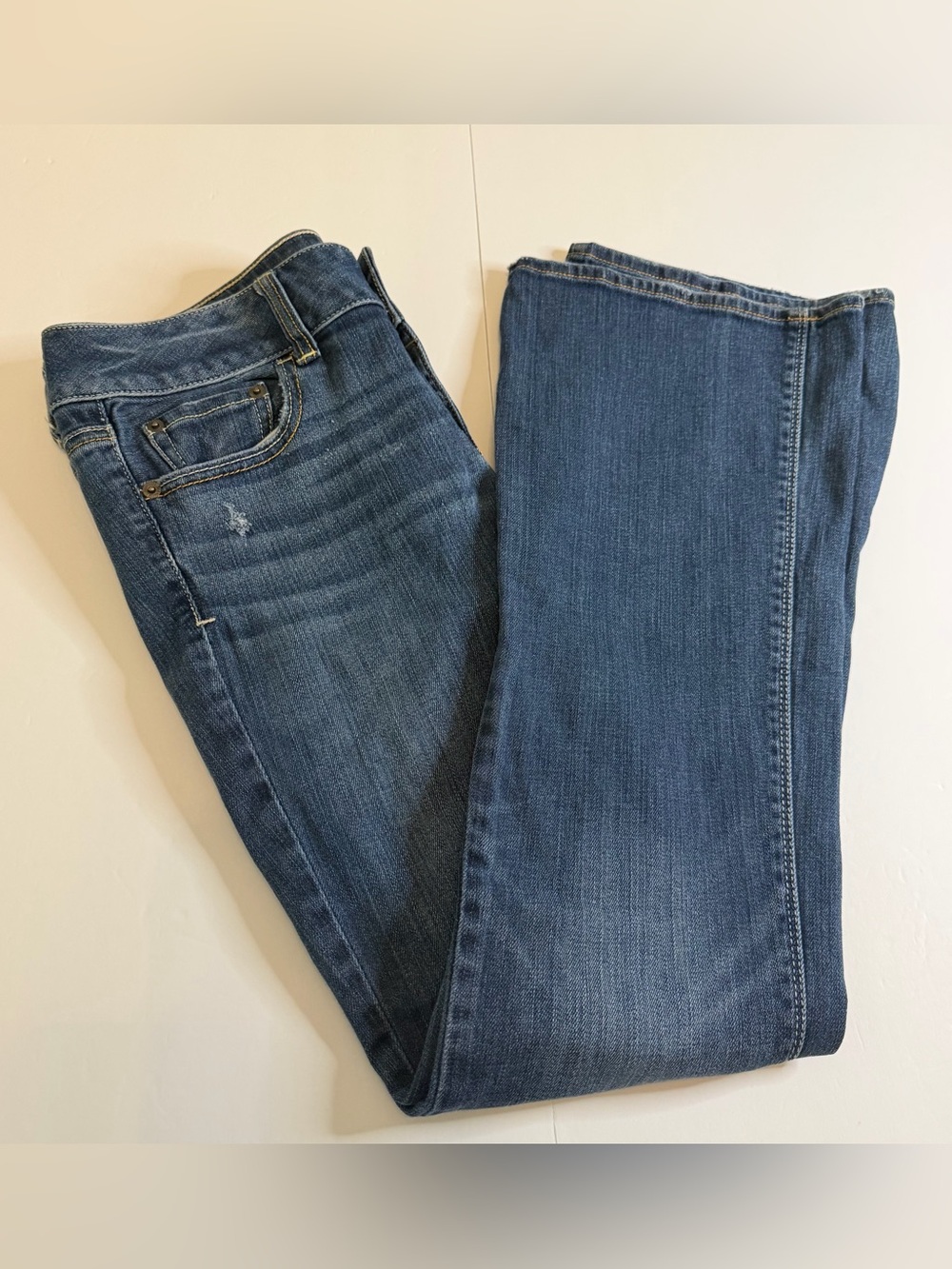 American Eagle Artist Jeans Women’s Size 10 Bootcut Flare Dark Wash Stretch